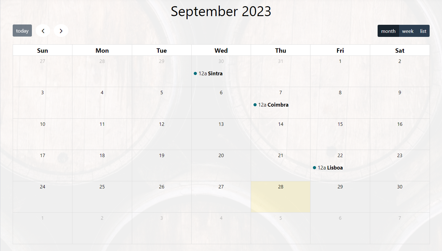 calendar